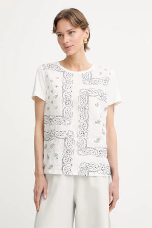 Camiseta de algodón GENIO para mujer de Weekend Max Mara