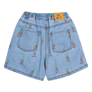 Jelly Mallow - Pantalones cortos vaqueros de piña | Azul