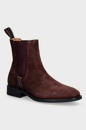 Botines Chelsea de ante para mujer Fayy