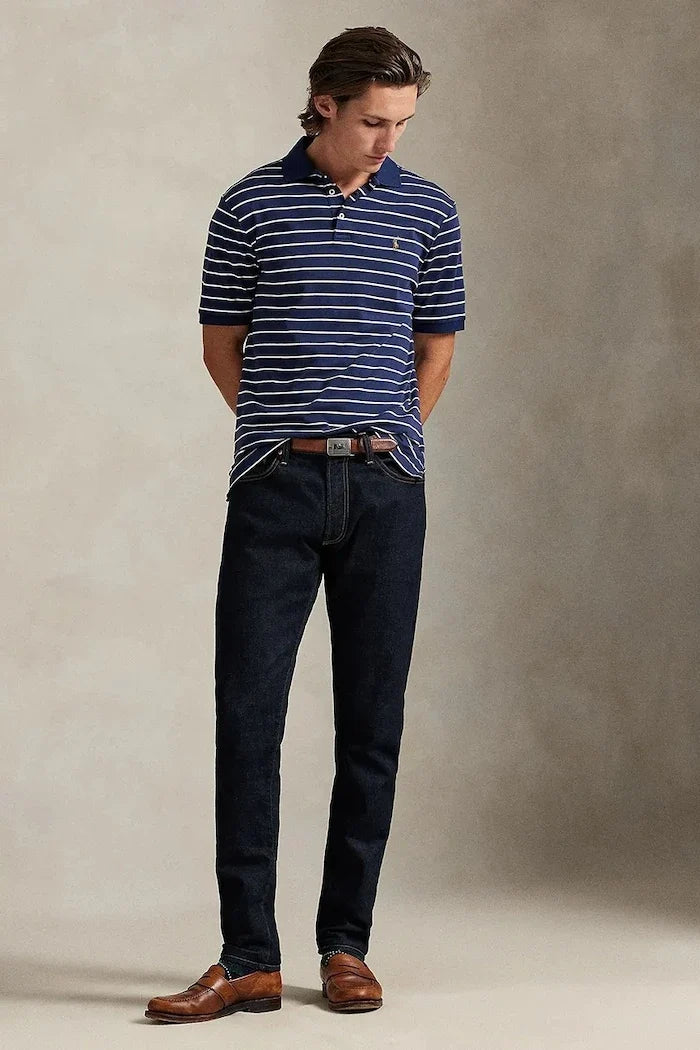 Camiseta de algodón con cuello Polo Ralph Lauren