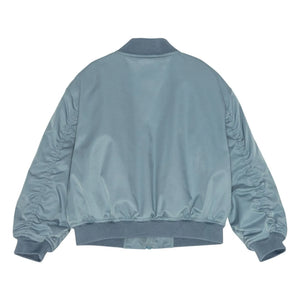 brunobruno nation - Chaqueta bomber de fibra reciclada Adrian | Azul Claro