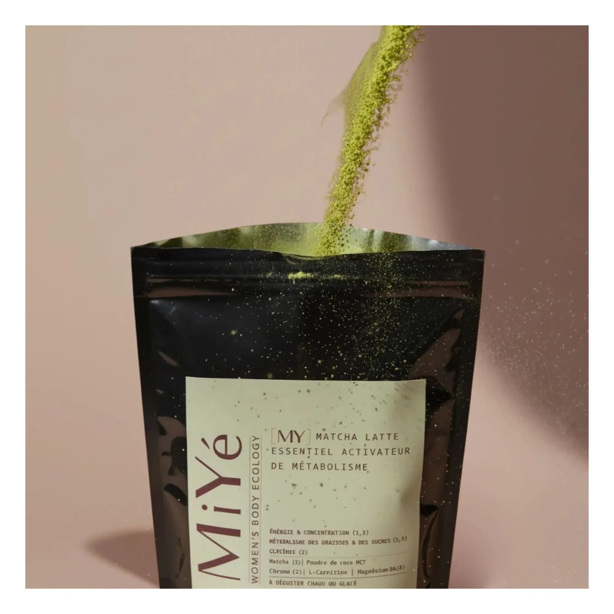 MiYé - Matcha latte para apoyar el metabolismo básico - 146 g