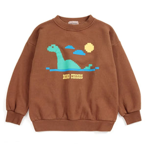 Bobo Choses - Lake Sweat Organik pamuk | Kahverengi