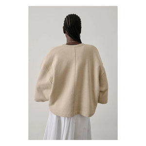 Soeur - Sudadera Iksan | Beige jaspeado