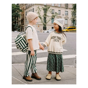 Rylee + Cru - Sudadera Raglán New York Mini | Crudo