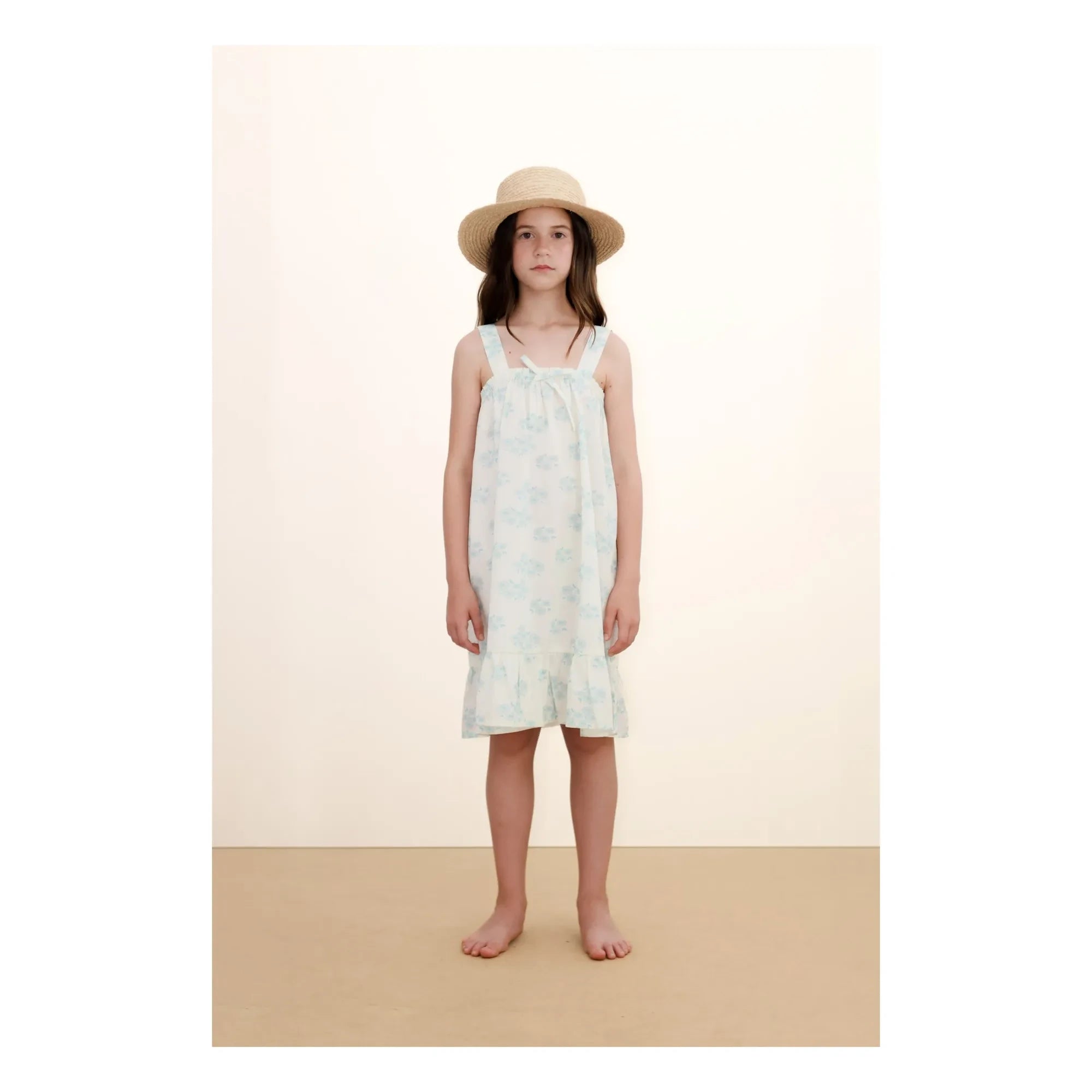 Tinycottons - Vestido con estampado floral | Blanco