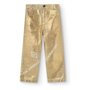 The Animals Observatory - Pantalones Brillantes Condor | Dorado
