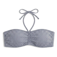 Smallable Woman - Top de traje de baño Abbie a rayas | Azul marino