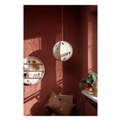 Ferm Living Kids - Pantalla de lámpara bordada The Park