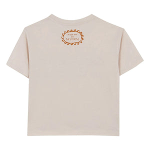 birinit - Camiseta de algodón orgánico La Siesta | Marfil