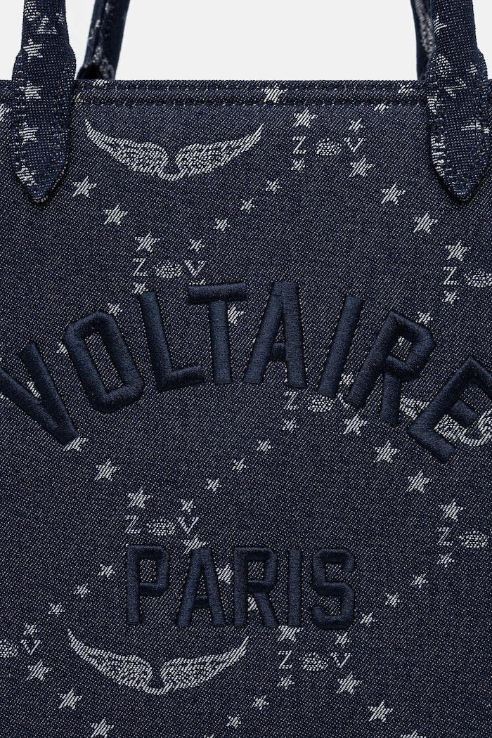 Bolso ZADIG&VOLTAIRE ANGEL TOTE DENIM MONOGRAM