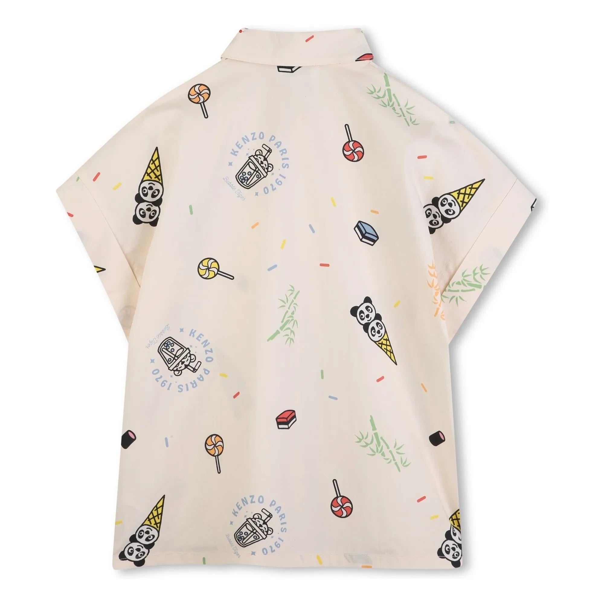 Kenzo - Camiseta Happy Sweet Panda | Crudo