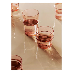 Ferm Living - Vasos Boya - Set de 2 | Frambuesa
