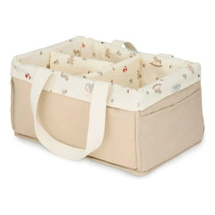 Cam Cam - Organizador compartimentado Vintage Toys | Beige