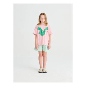True Artist - Camiseta N°1 Kuş Algodón Orgánico | Rosa Viejo