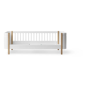 Oliver Furniture - Cuna Mini+ de madera, kit junior incluido | Roble
