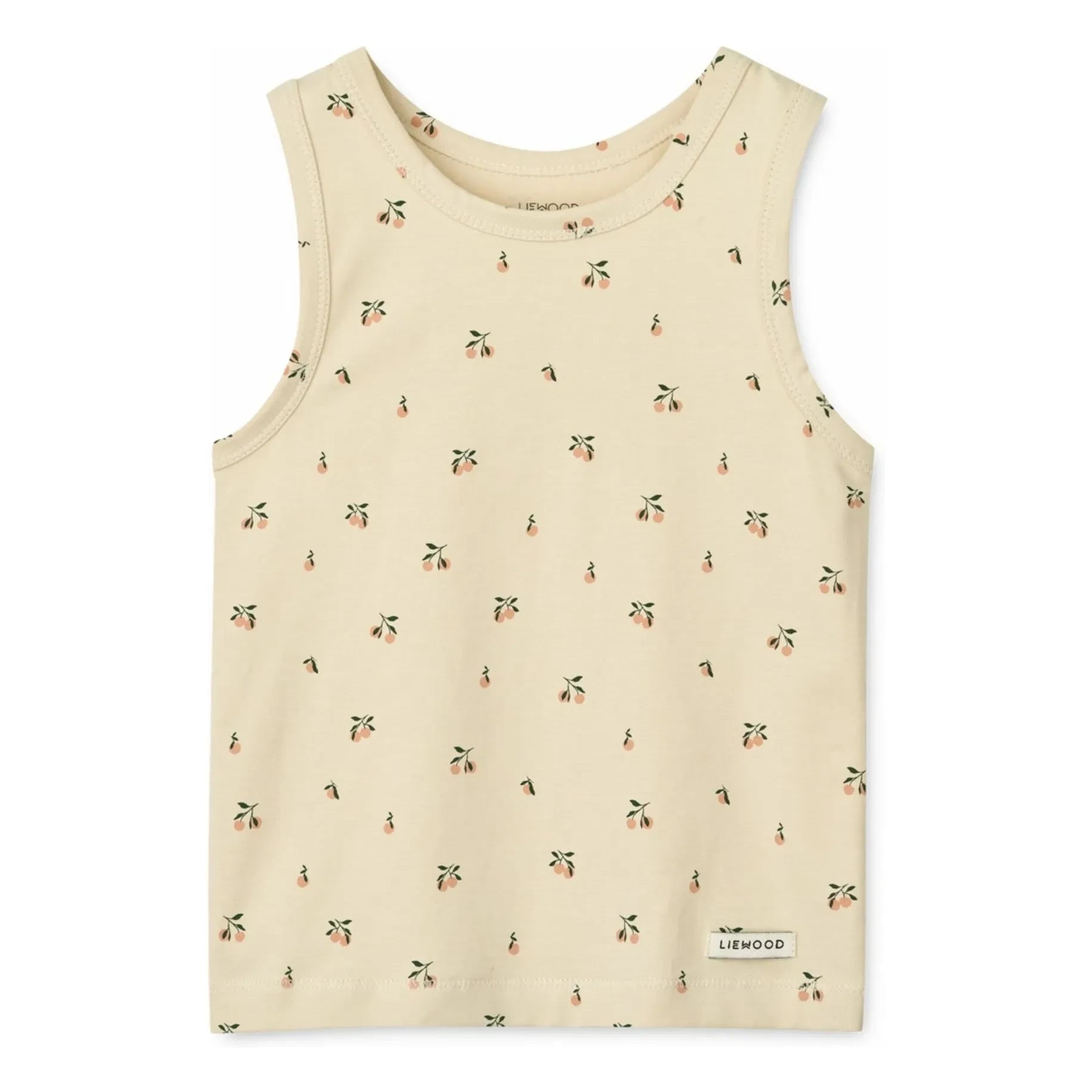 Liewood - Conjunto de 2 camisetas de tirantes de algodón orgánico Faris | Beige