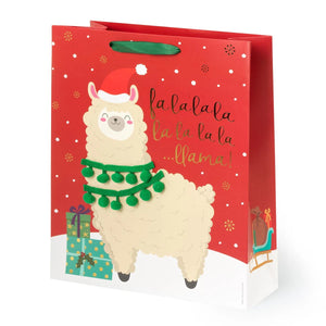 Legami - Llama Noel Gift Bolsa - Grande