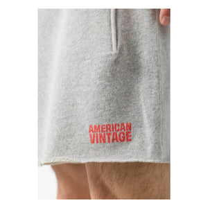 American Vintage - Uni corto | Gris jaspeado