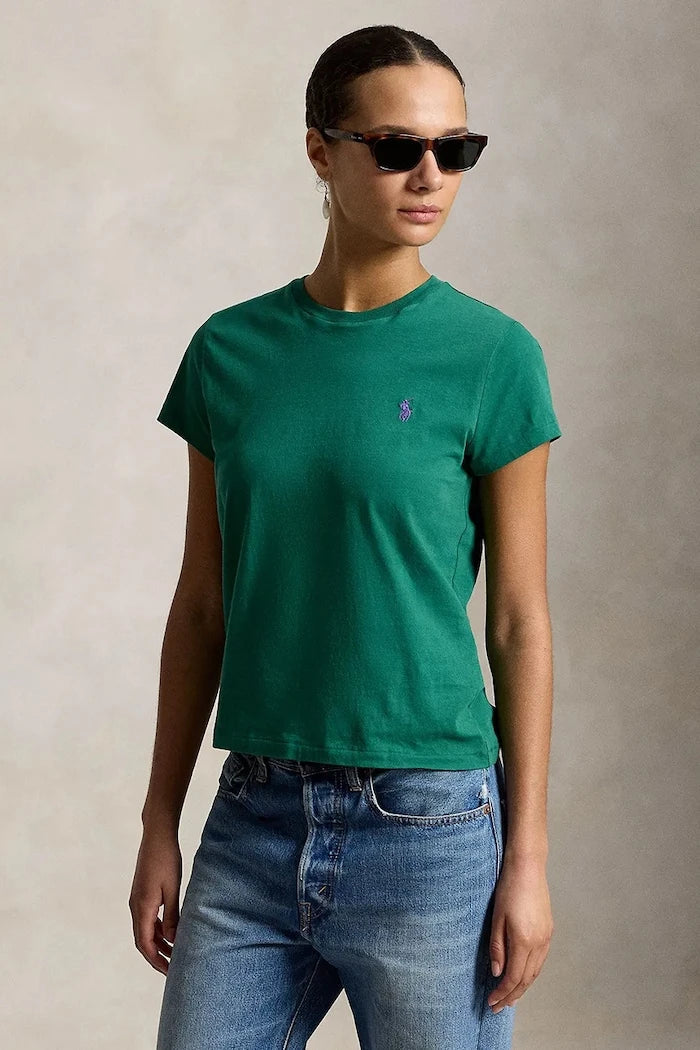 Camiseta de algodón para mujer Polo Ralph Lauren