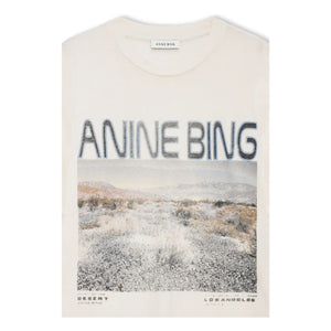 Anine Bing - Camiseta Flores Salvajes | Crema