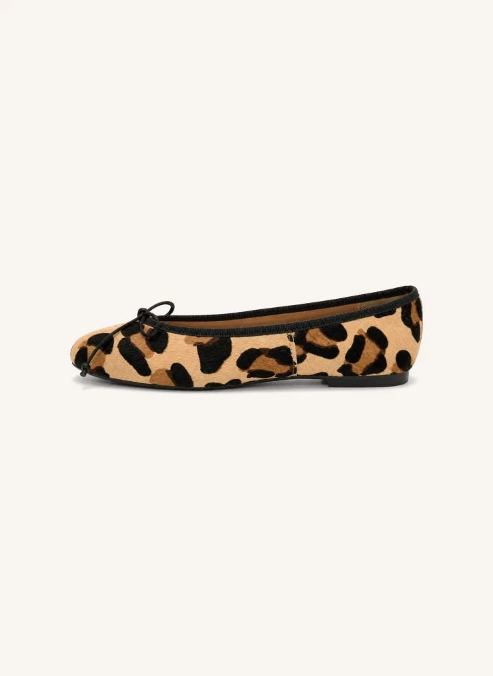 Smallable Kid - Zapatos de Ballet Leopardo Evina | Ecru