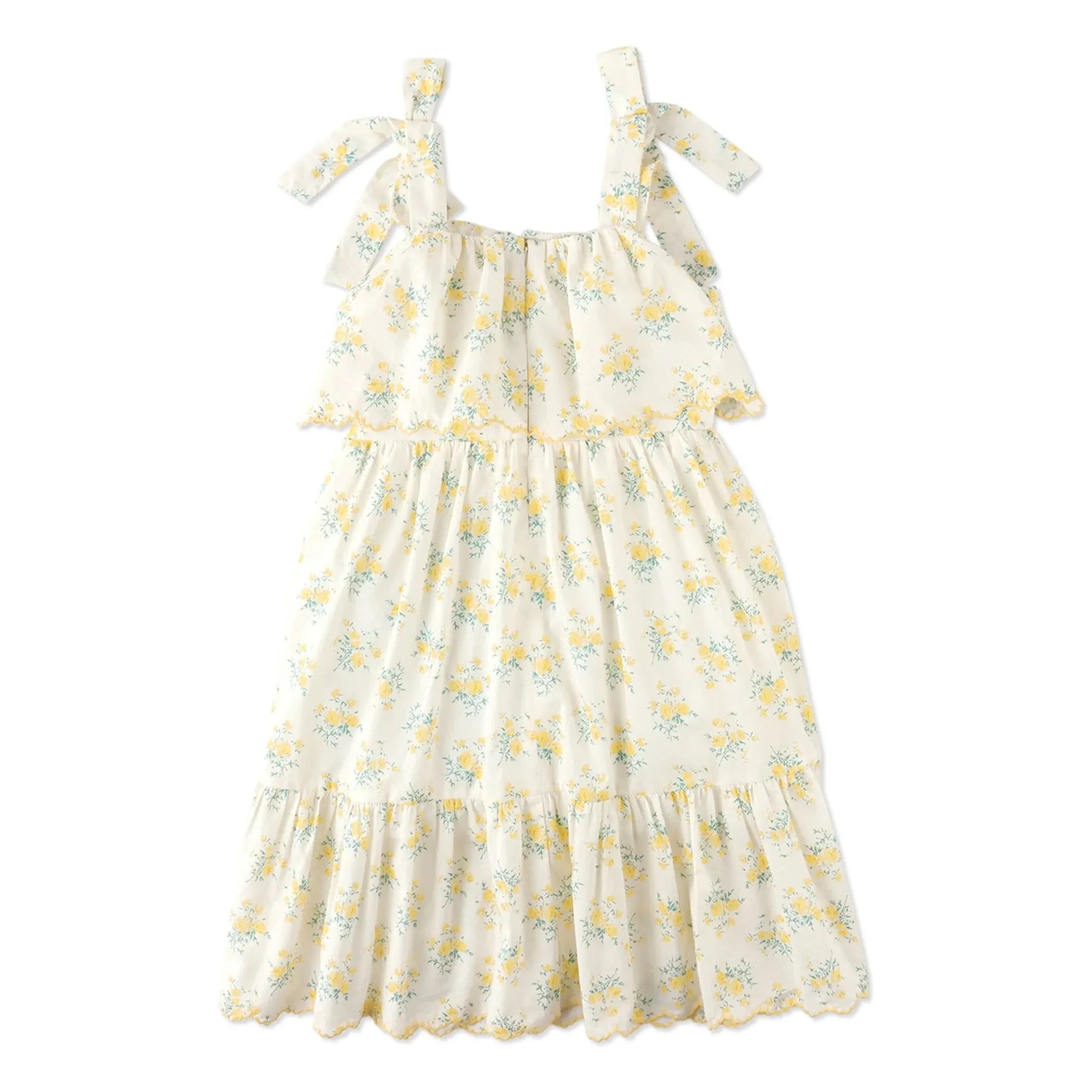 Gingersnaps - Vestido bordado Katie | Crudo