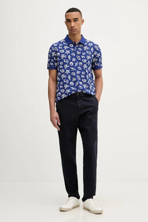 Camiseta de algodón para hombre con cuello de Gant