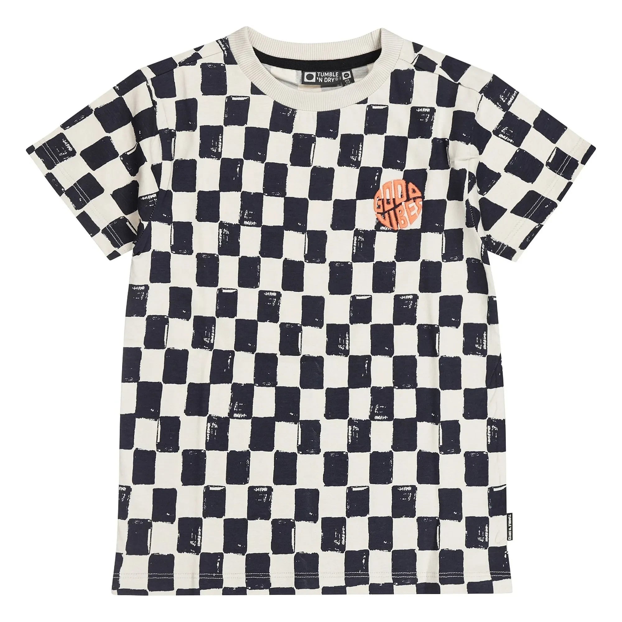 Tumble N'Dry - Camiseta sin mangas de algodón orgánico | Azul oscuro