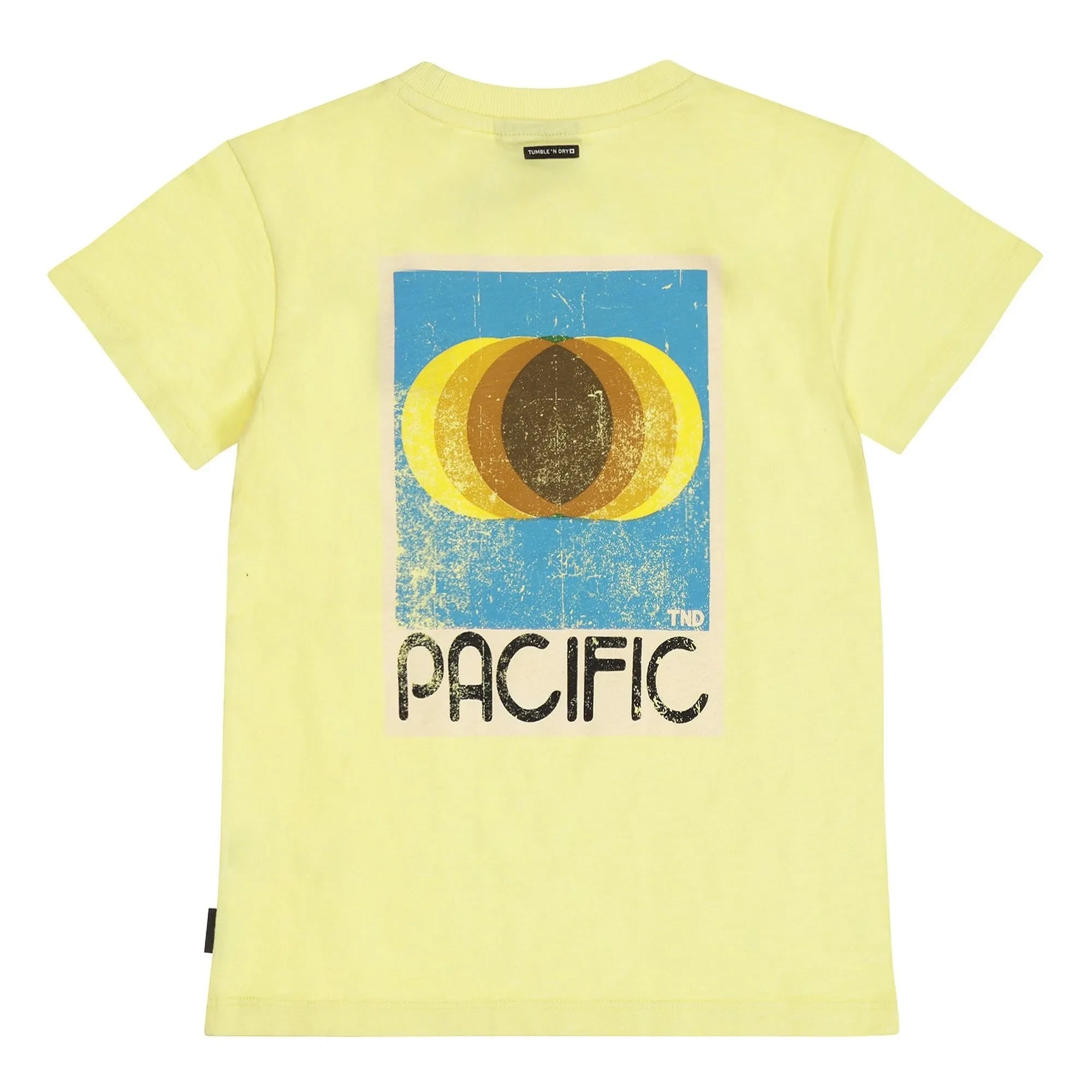 Tumble N'Dry - Camiseta de algodón orgánico Reef Soleil | Amarillo