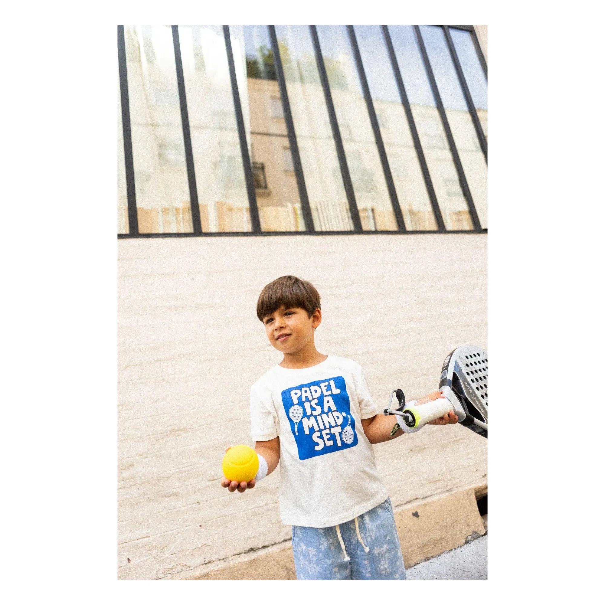 Louis Louise - Camiseta Tom Padel | Blanco