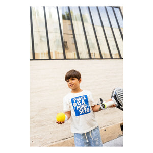 Louis Louise - Camiseta Tom Padel | Blanco