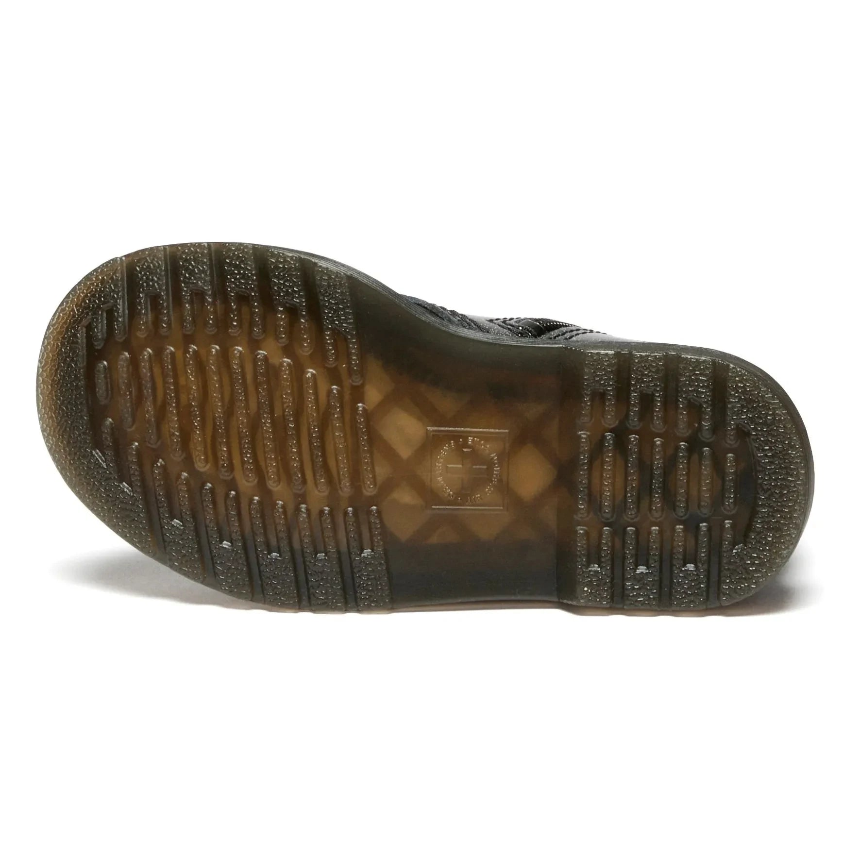 Dr. Martens - Botín con cordones 1460 J Glitter | Negro brillante