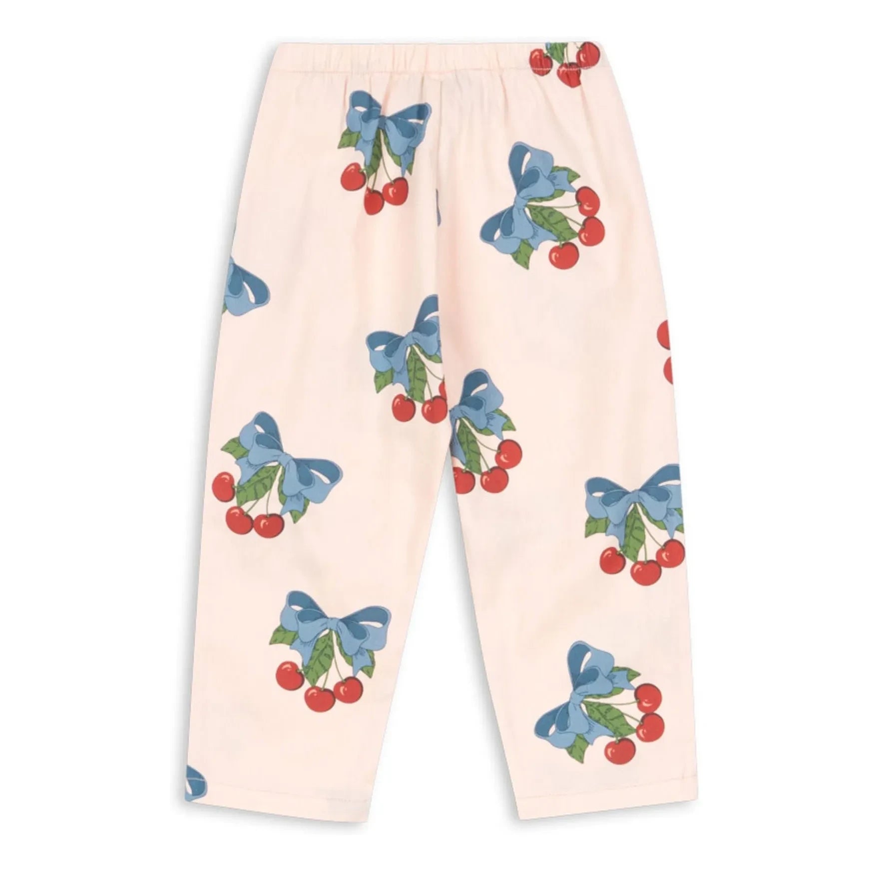 Konges Sløjd - Pantalones de algodón orgánico Frankie Cherries | Rosa