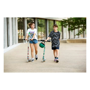 Micro - Patinete Sprite LED | Verde cromo