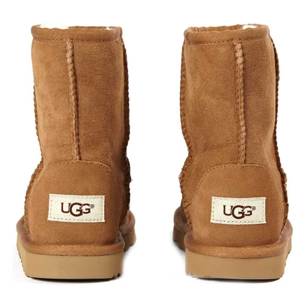 UGG - Bota de Ante con Pelo Classic II | Caramelo
