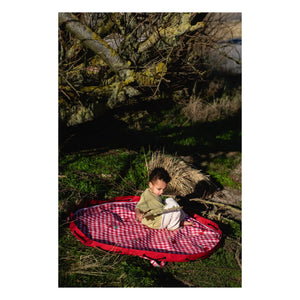 Play and Go - Bolsa/Manta de Juego para Exteriores Noomad - Picnic | Rojo