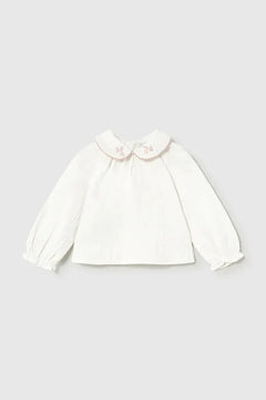 Blusa infantil de algodón Mayoral