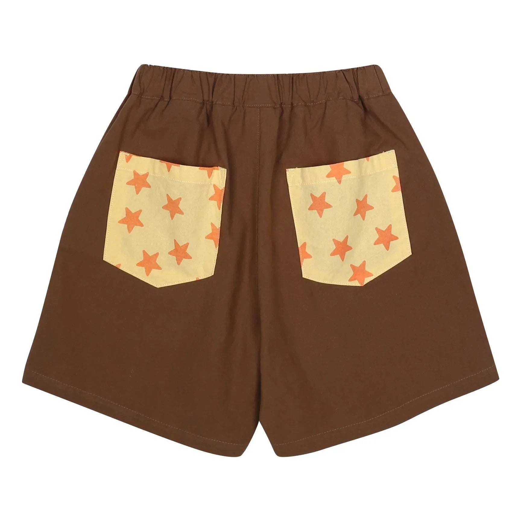 Jelly Mallow - Pantalones Cortos Star Pocket | Marrón