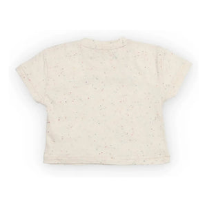 the new society - Camiseta y sudadera Smiley Baby | Blanco jaspeado