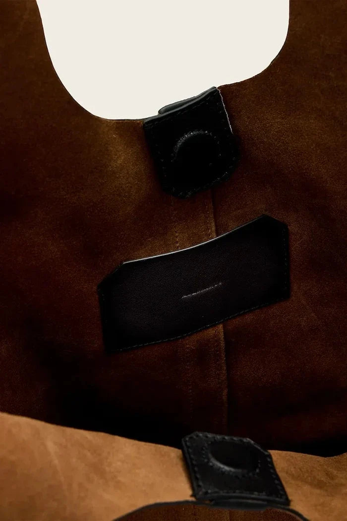 Bolso shopper de ante para mujer AllSaints ARA