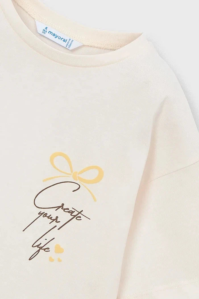 Camiseta de algodón para niño Mayoral