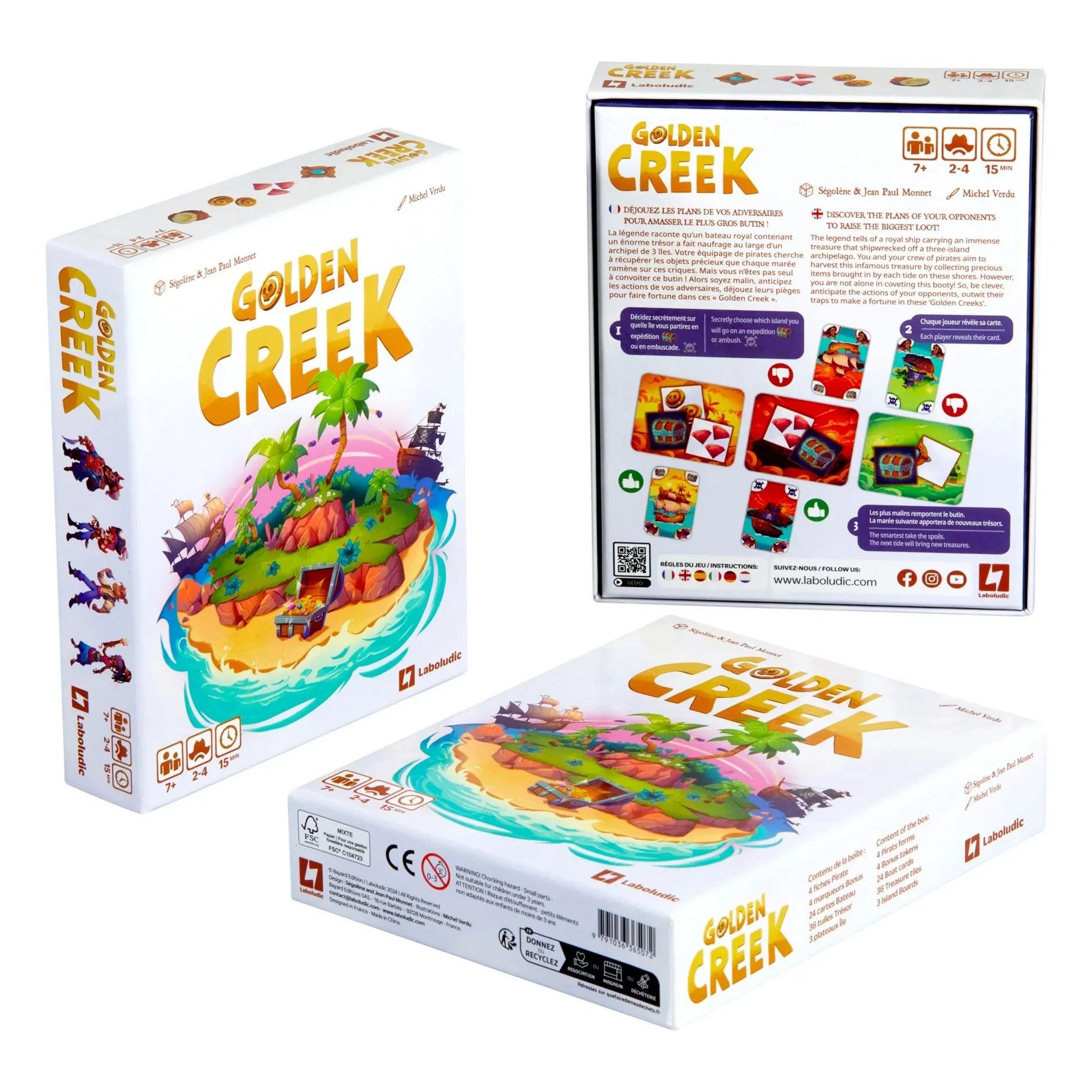 Laboludic - Juego de estrategia Golden Creek