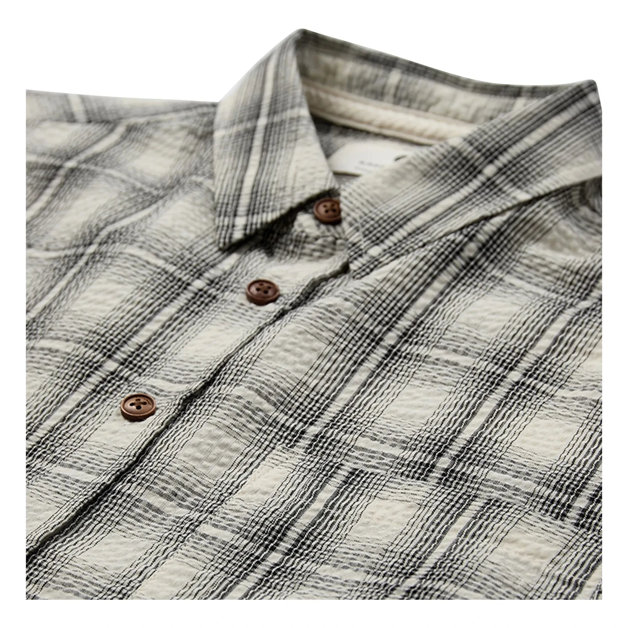 Anerkjendt - Camisa a cuadros Akotto | Gris