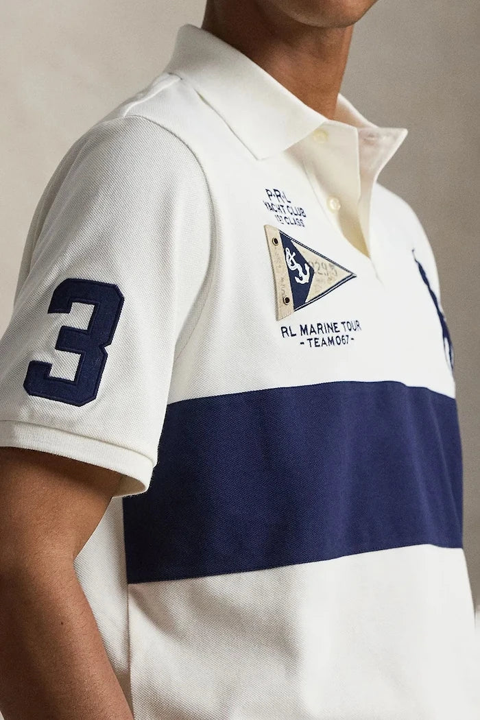 Polo Ralph Lauren Camiseta de algodón con cuello para hombre