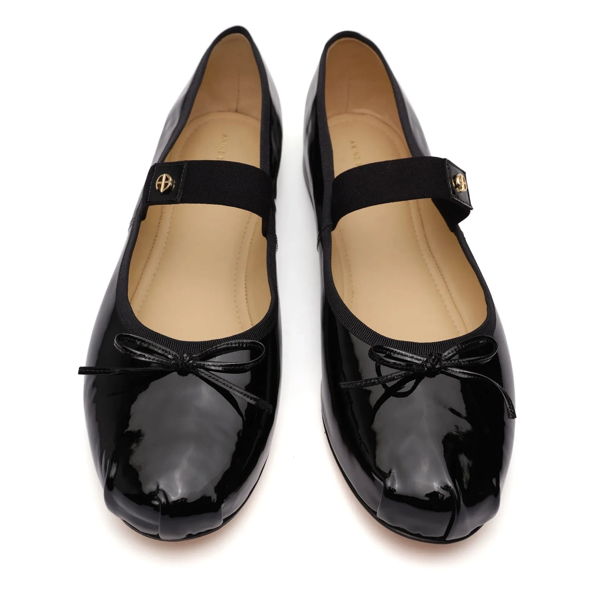 Anine Bing - Bailarinas de charol Jolie | Negro