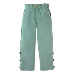 Gingersnaps - Pantalón con Volantes Arielle | Verde mar