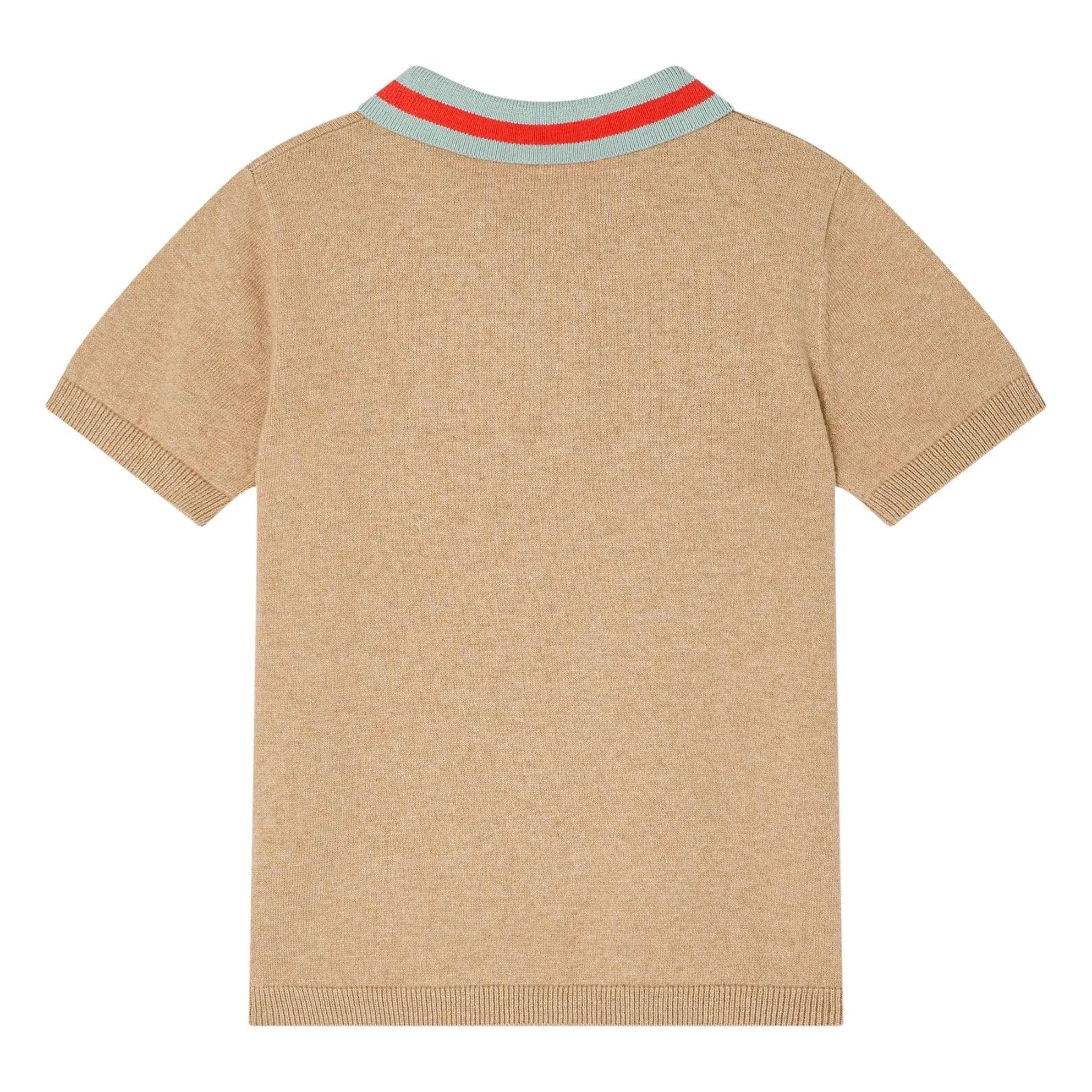 Bonpoint - Polo Loyal | Beige jaspeado