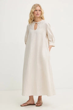 Vestido de verano de lino MM by Max Mara MEMO