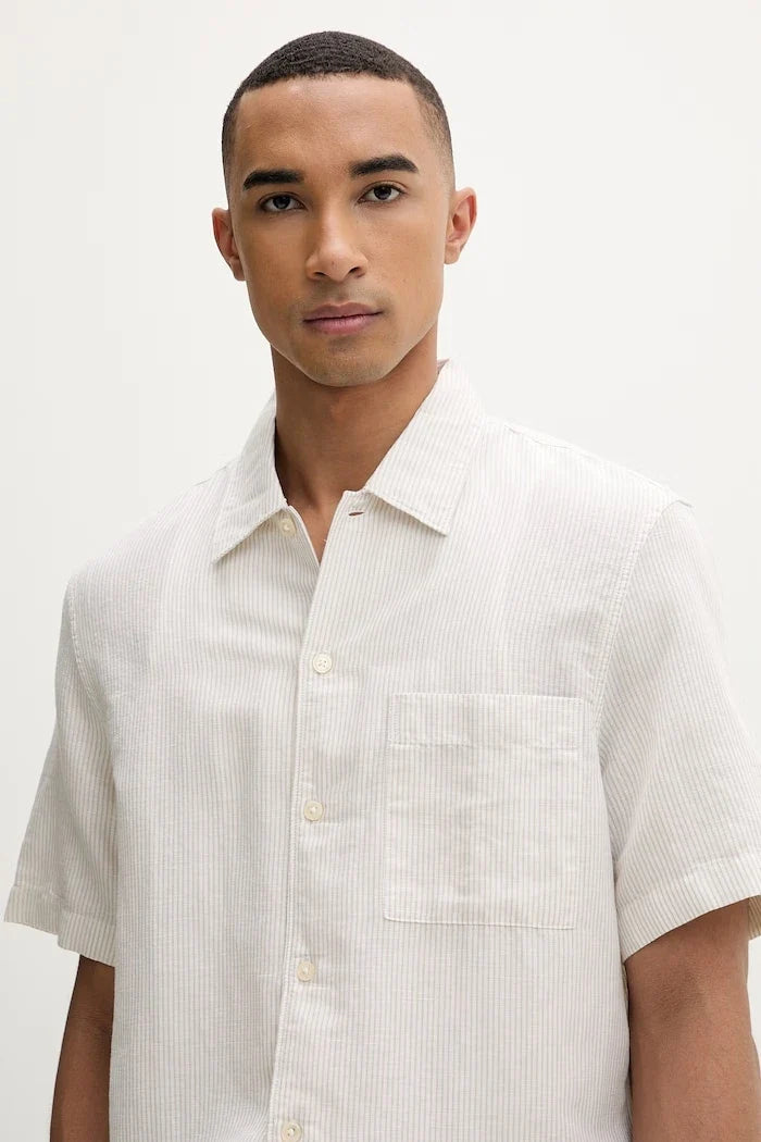 Camisa de lino para hombre Marc O'Polo